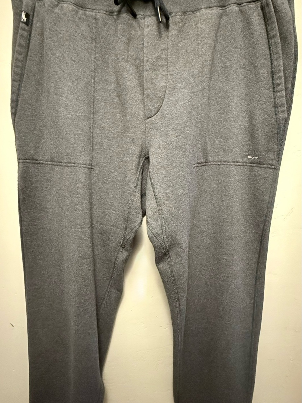 Ralph Lauren Gray Drawstring Joggers